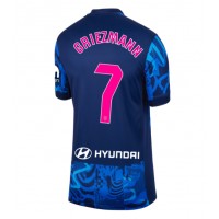 Camisa de Futebol Atletico Madrid Antoine Griezmann #7 Equipamento Alternativo Mulheres 2024-25 Manga Curta